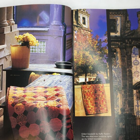 Kaffe Fassett's Quilts In The Sun Quilting Book Full Color Patterns Photographs - Picture 4 of 12